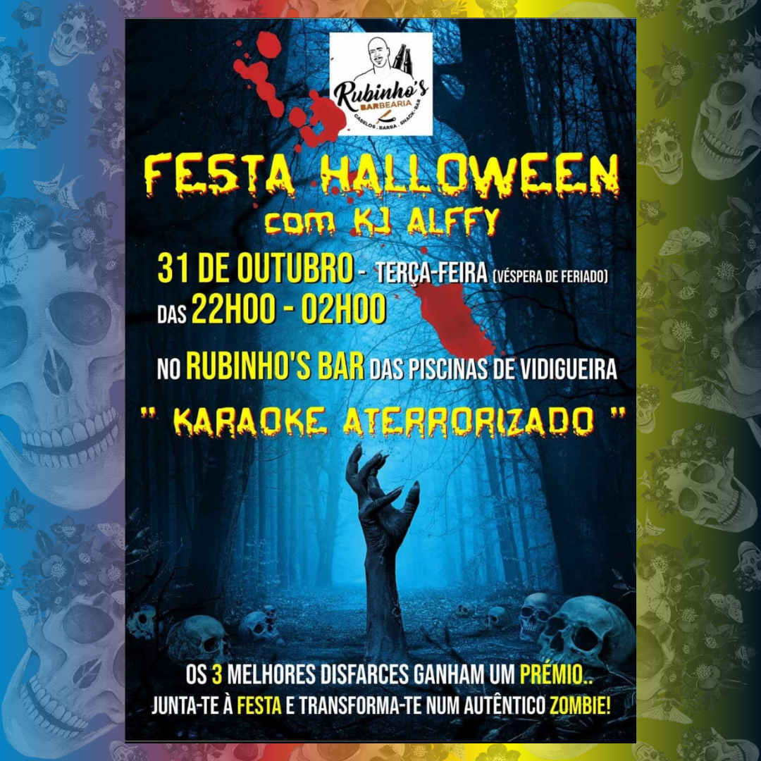 Festa de Halloween com KJ Alffy